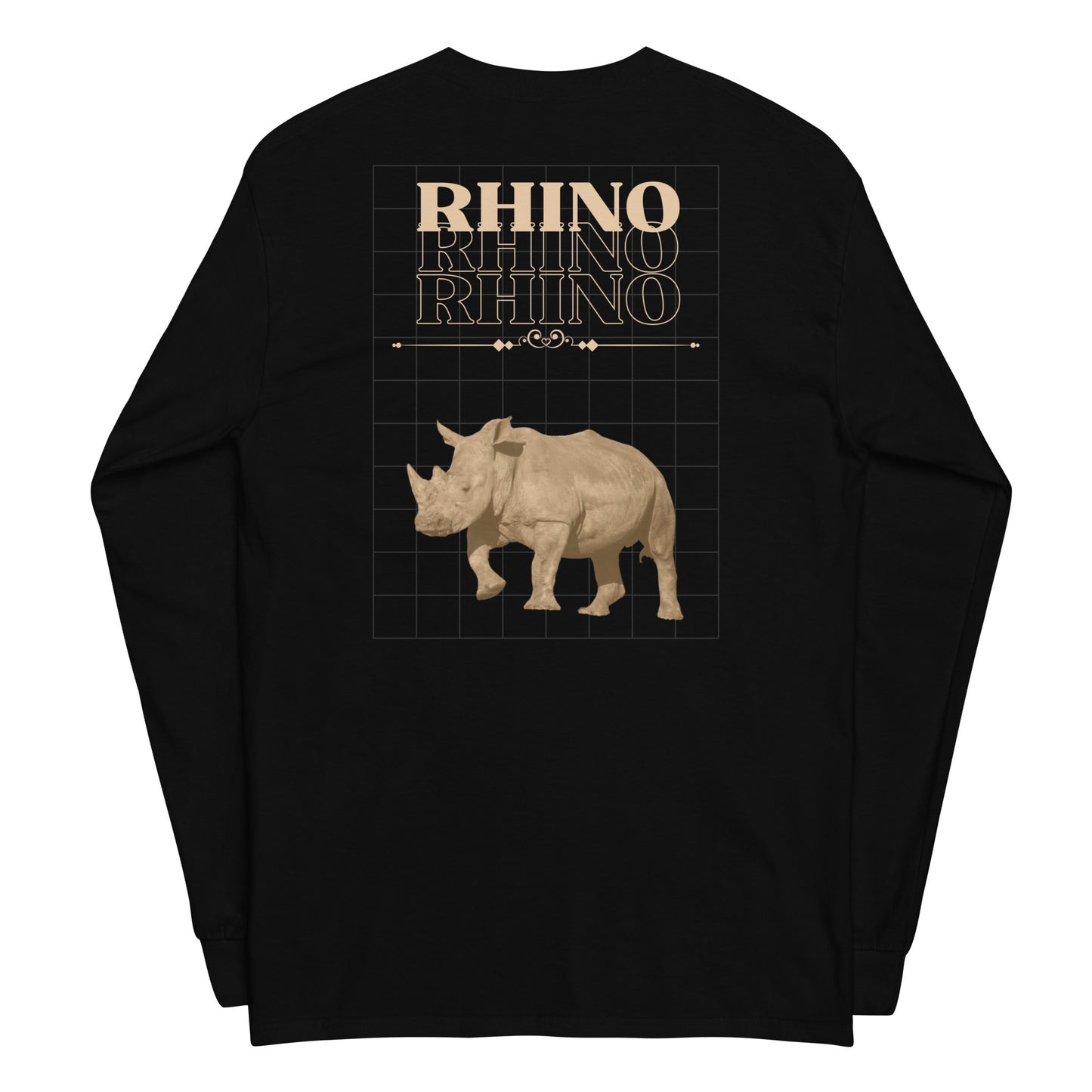 Long Sleeve Shirt Rhino | Rhinoceros collection