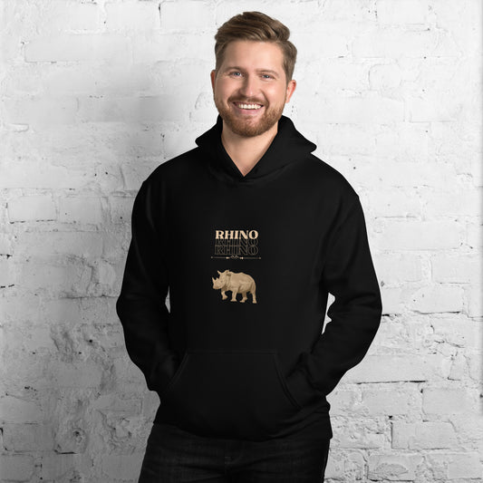 Unisex Hoodie Rhino | Rhinoceros collection