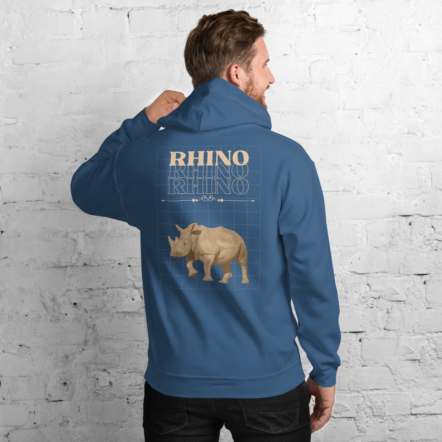 Unisex Hoodie Rhino | Rhinoceros collection