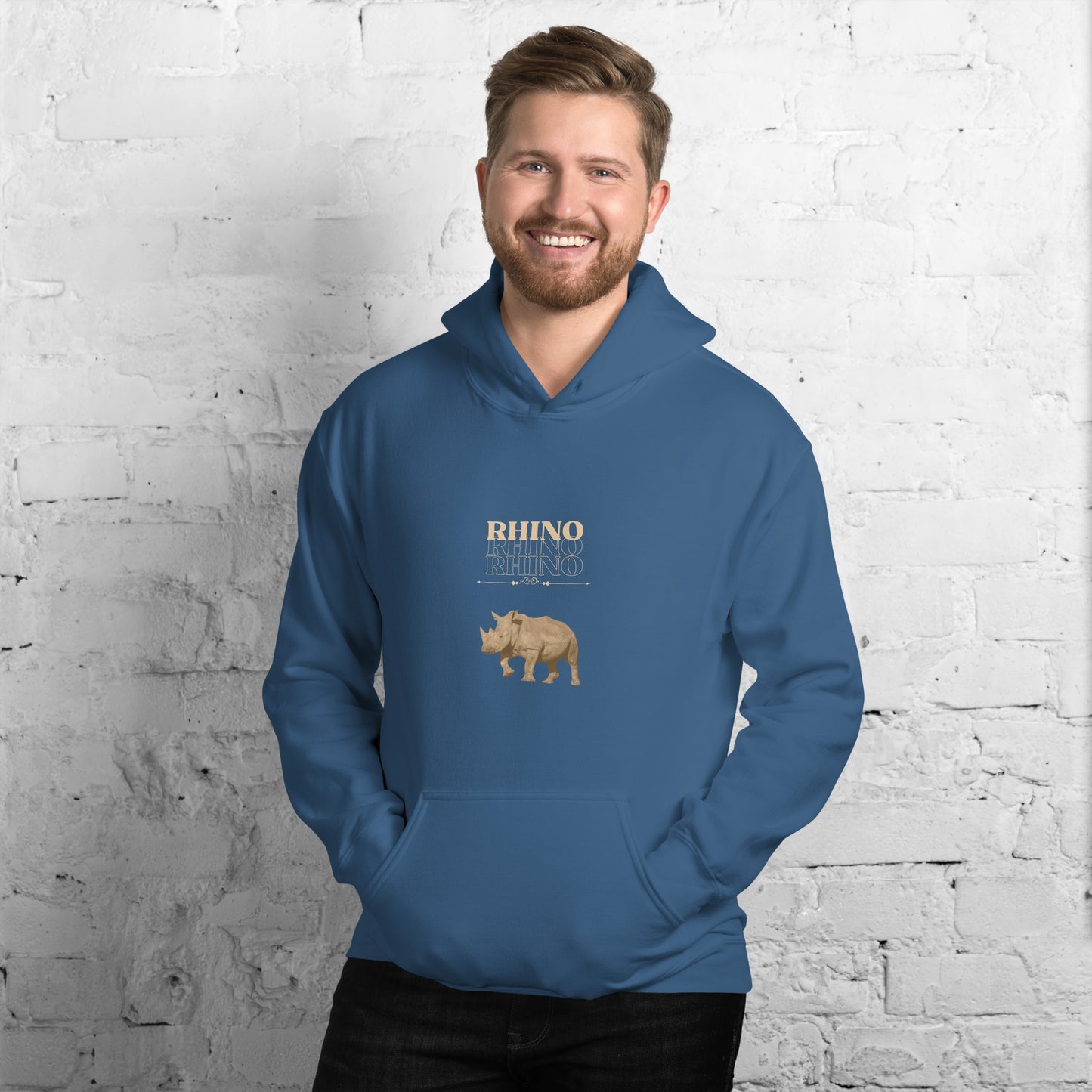 Unisex Hoodie Rhino | Rhinoceros collection