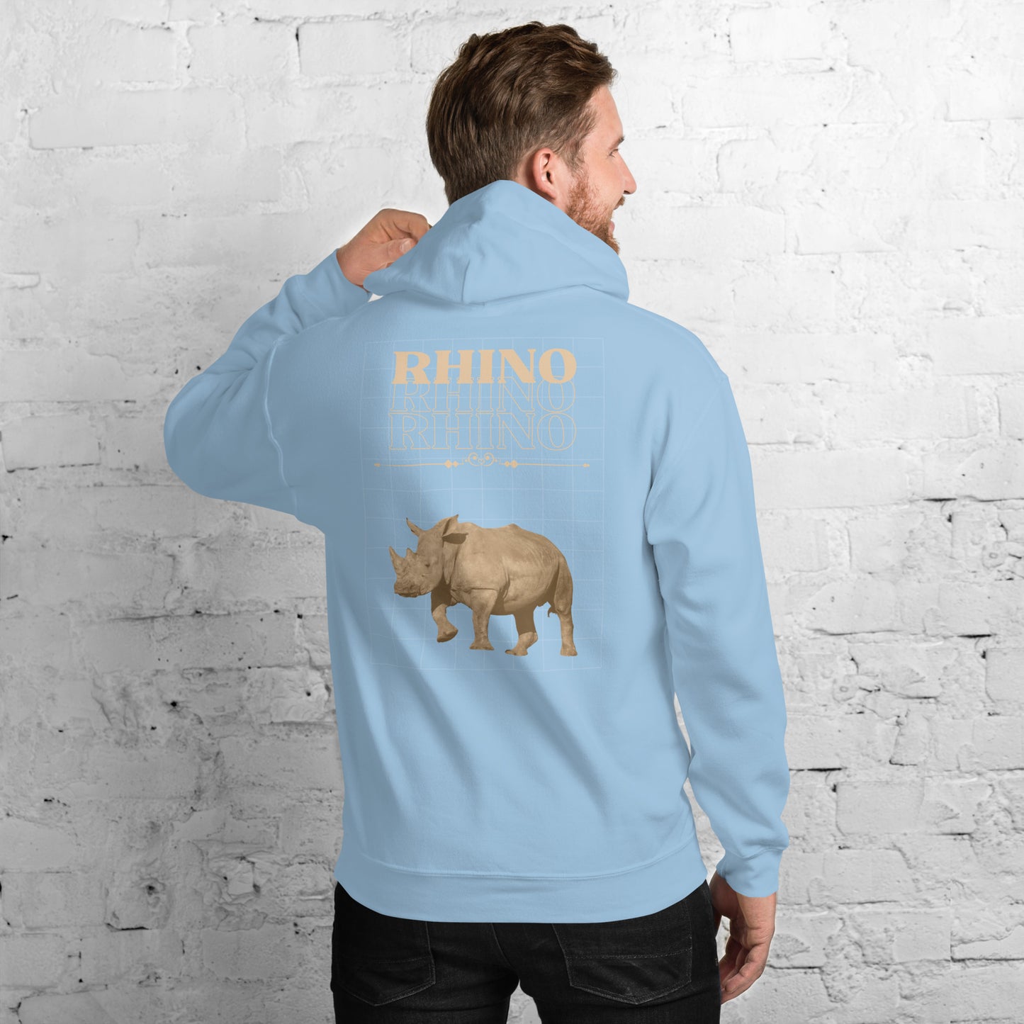 Unisex Hoodie Rhino | Rhinoceros collection