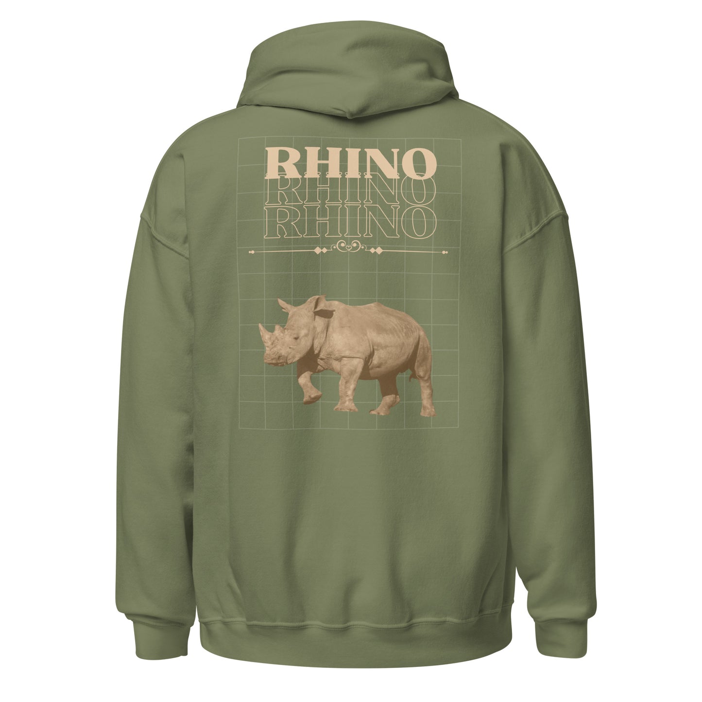 Unisex Hoodie Rhino | Rhinoceros collection