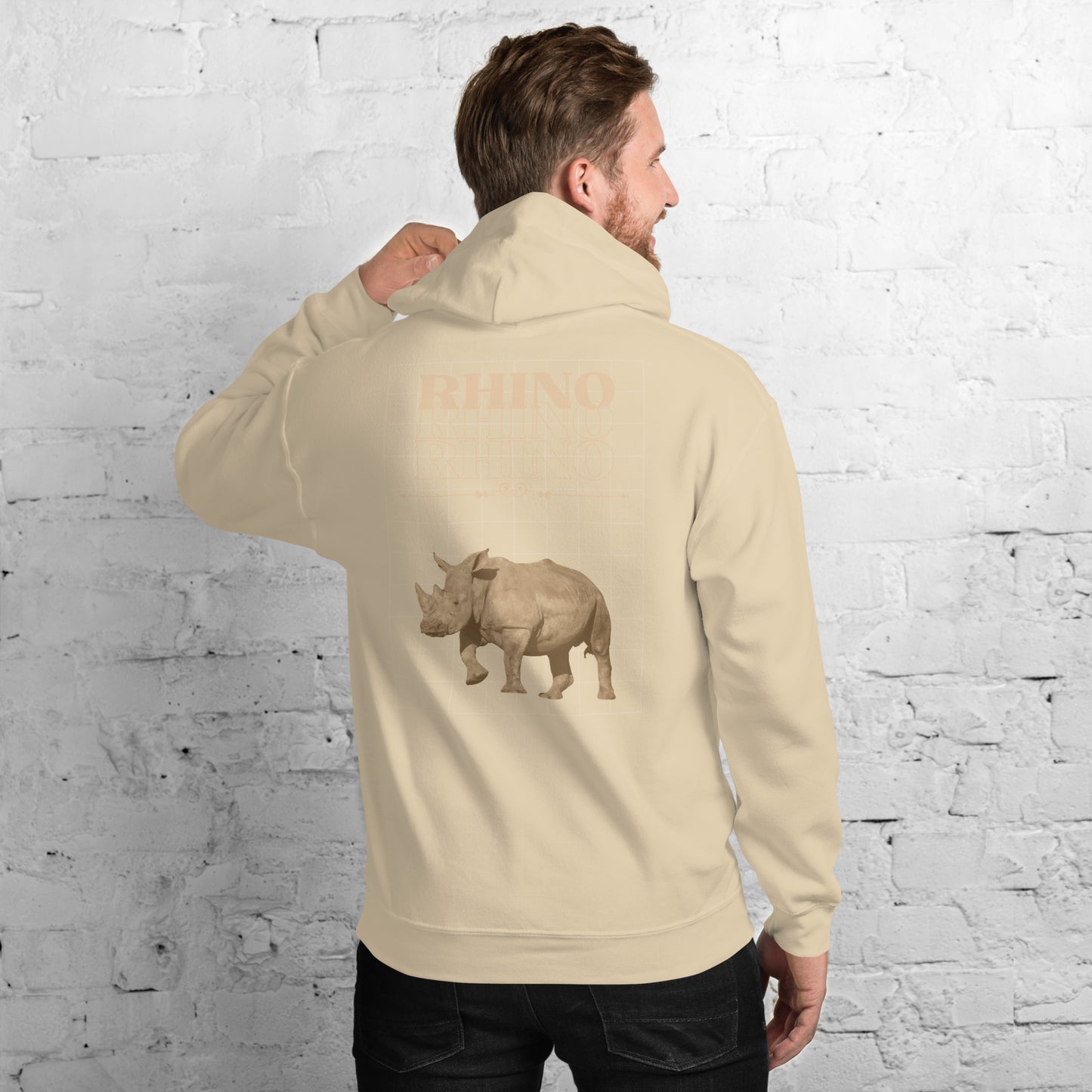 Unisex Hoodie Rhino | Rhinoceros collection